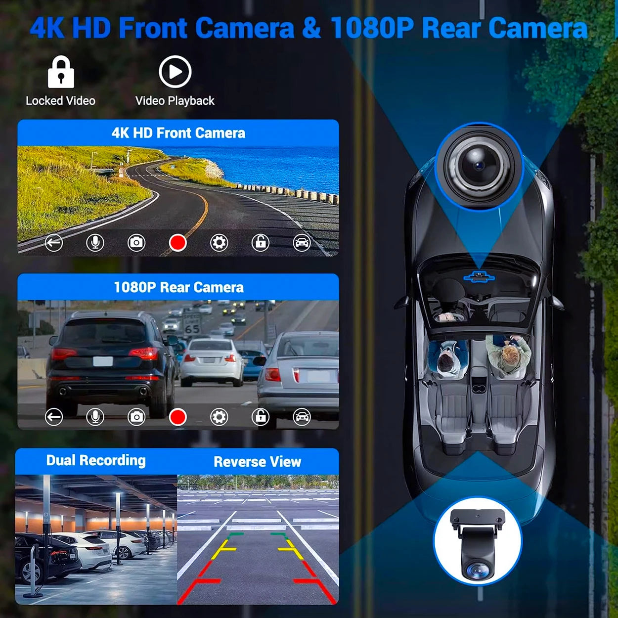 11 Inches Android Auto Universal Portable Carplay for Car Screen Car Radio WIFI Video Wireless Carplay Screen for Apple